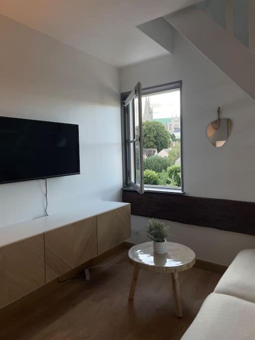 샤르트르 Duplex Bord De L'Eure - Parking Inclus - Jolie Vue Sur La Cathedrale 아파트 외부 사진