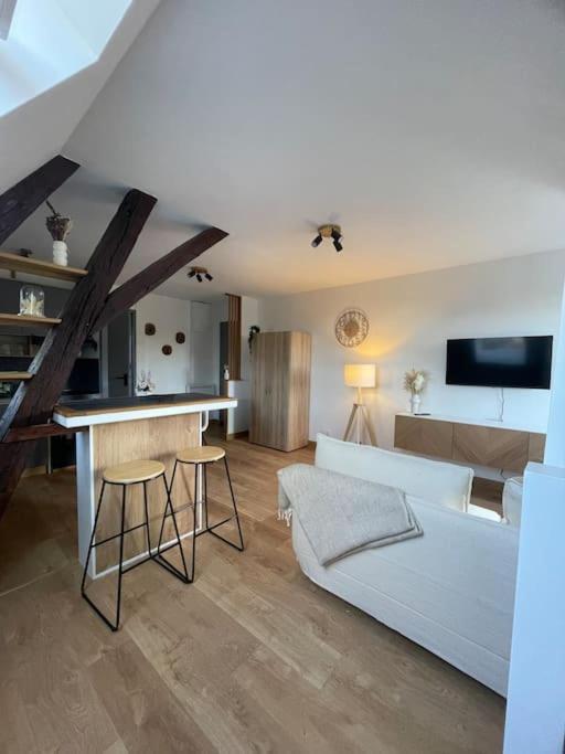샤르트르 Duplex Bord De L'Eure - Parking Inclus - Jolie Vue Sur La Cathedrale 아파트 외부 사진